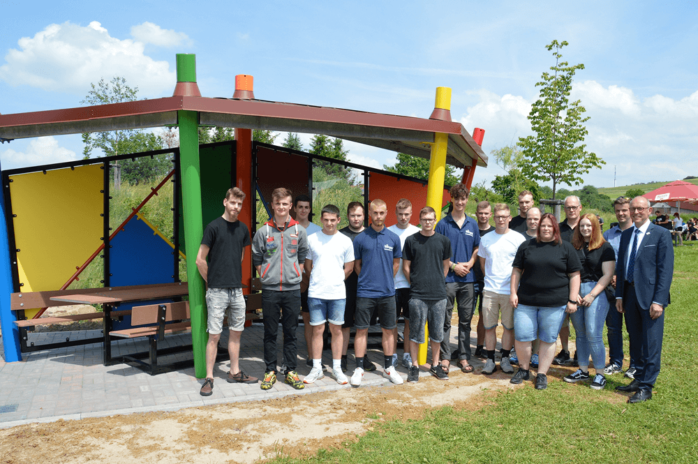 Einweihung Pavillon Spiel- und Bewegungspark Mikado