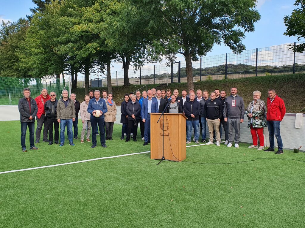 Einweihung Soccerfeld