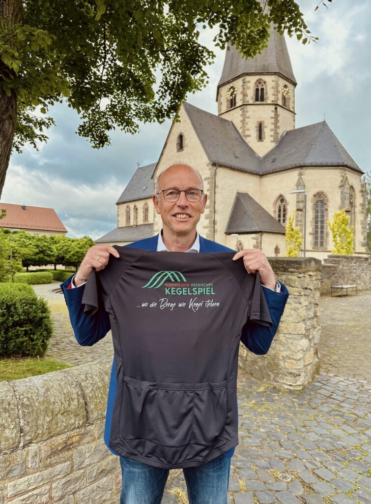 Neues Wander- und Radtrikot Ferienregion Hessisches Kegelspiel 2024