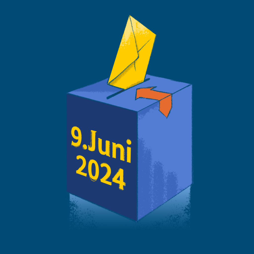 Europawahl am 9. Juni 2024