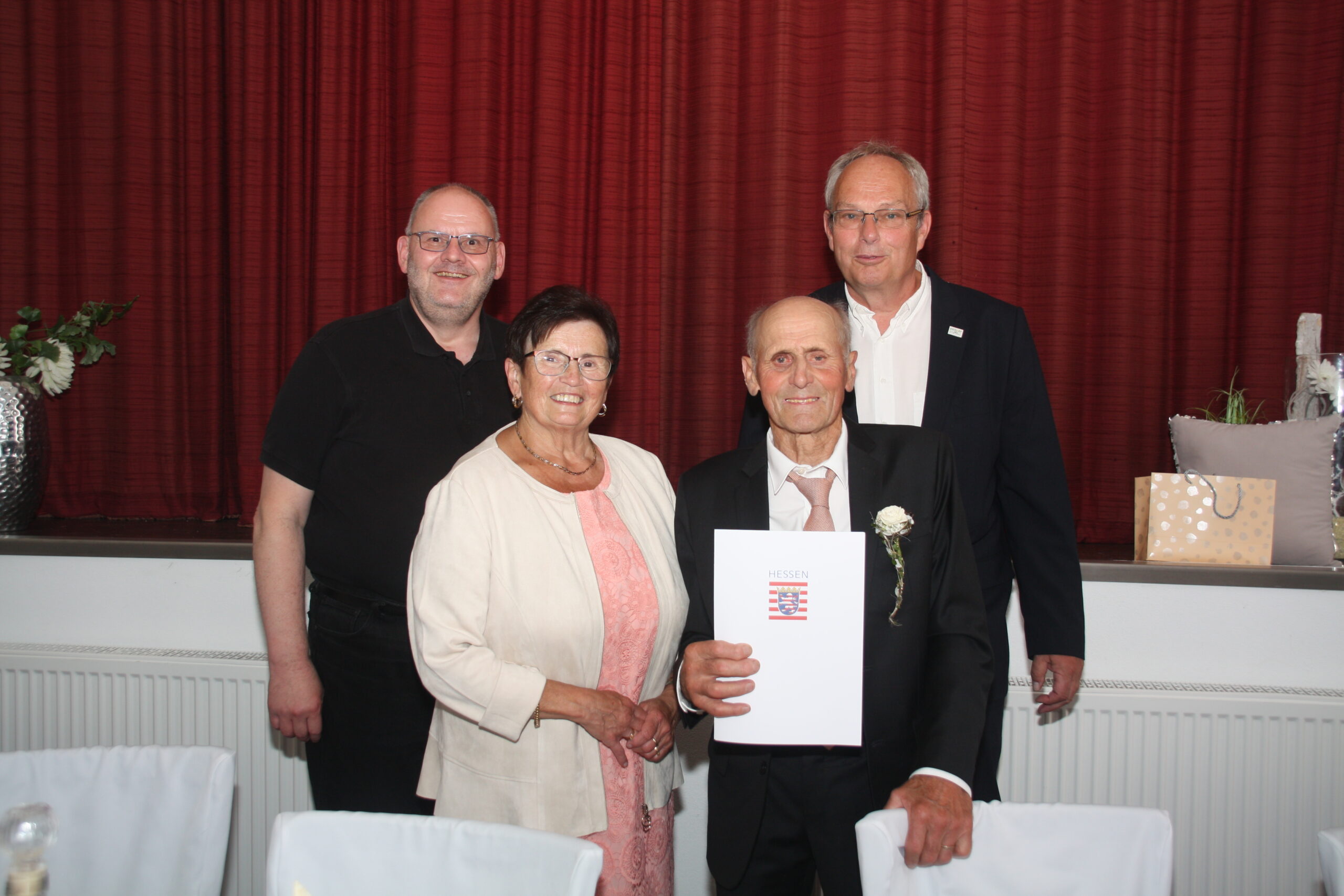 Goldene Hochzeit Hahn