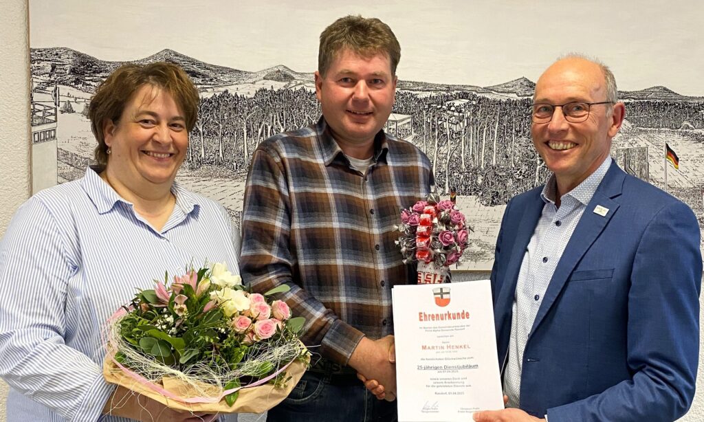 Dienstjubiläum Martin Henkel