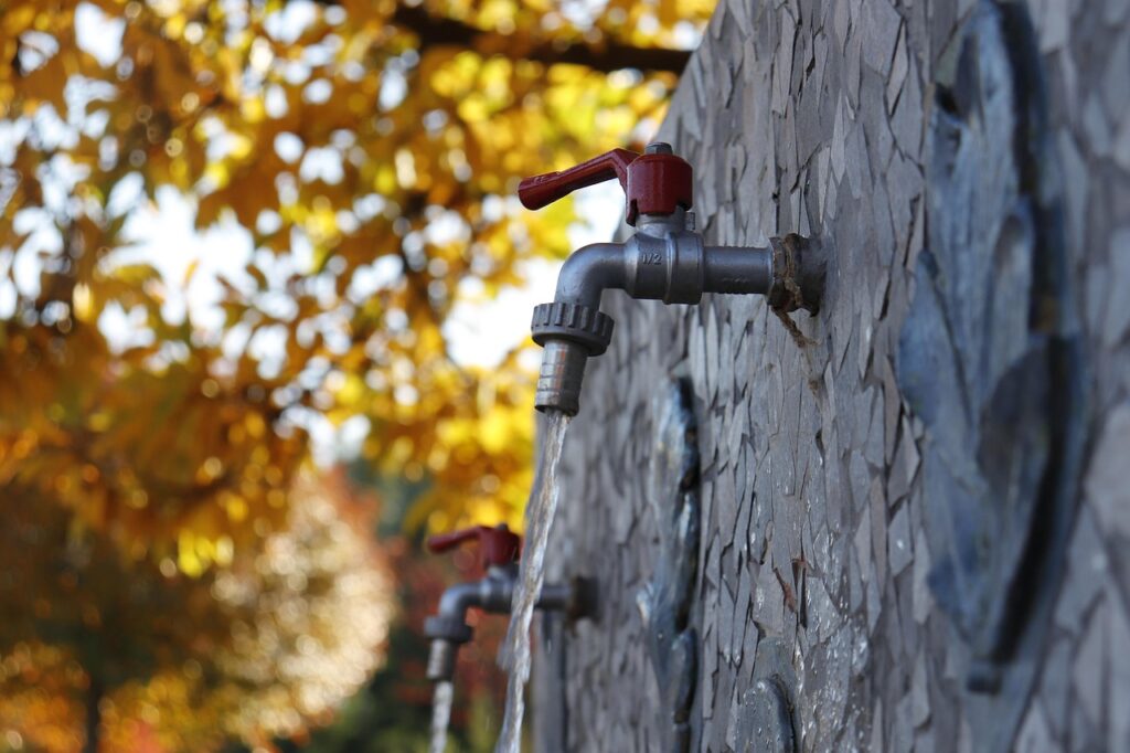 Aufruf zum Wassersparen