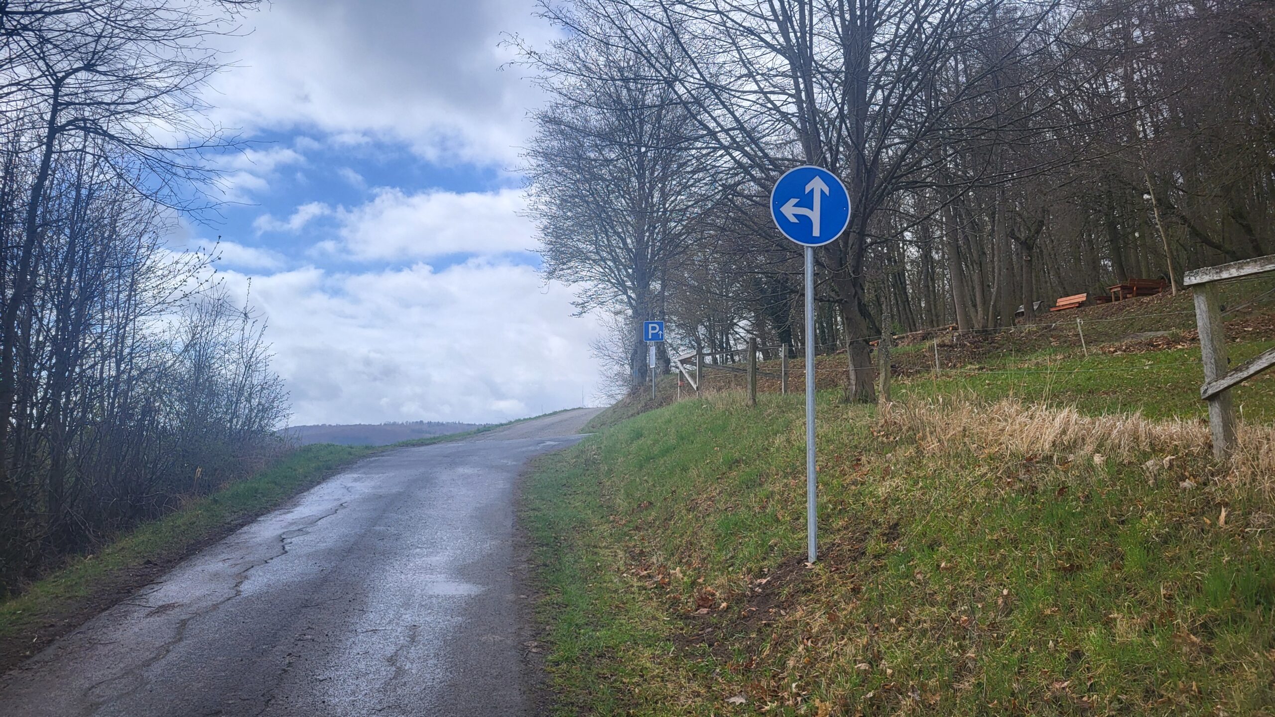 Geänderte Verkehrsführung Gehilfersberg