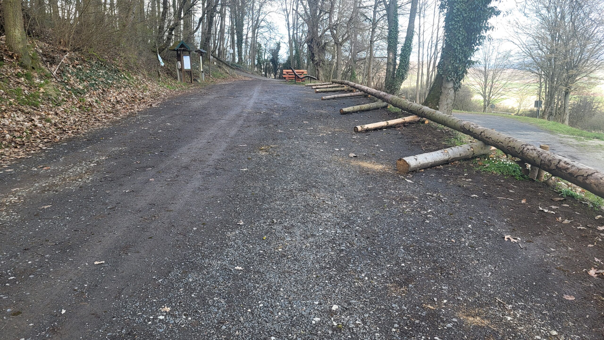 Geänderte Verkehrsführung Gehilfersberg
